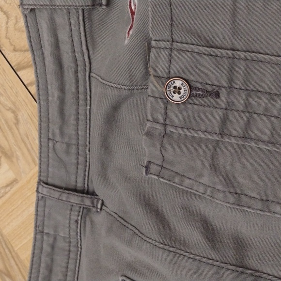 Hollister gray skinny jeans with zipper ankles size 5/27 - Picture 10 of 12